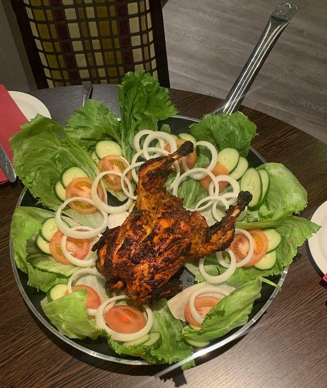Whole Roasted Masala Chicken